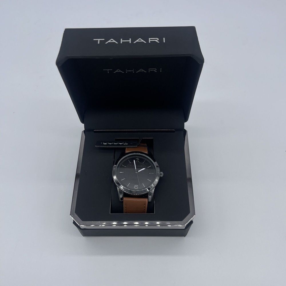 NEW Tahari Watch‎ Leather Band Watch